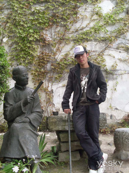 Photoshop把人物照片轉為金屬雕像